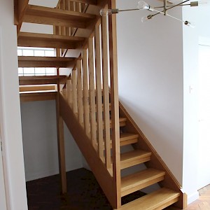 Bespoke Timber Staircase installation, Norwich, Norfolk.