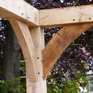 Bespoke Oak frames garages, Norfolk